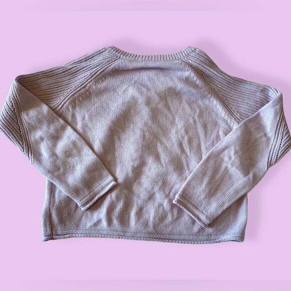 Copper key med lavender cozy soft knit vneck sweater pastel spring summer vibe - Picture 7 of 9